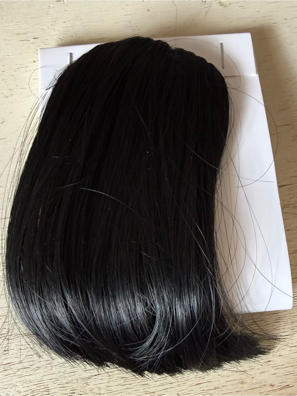 Black Women’s Clip-In Bangs - Sleek Natural Shine